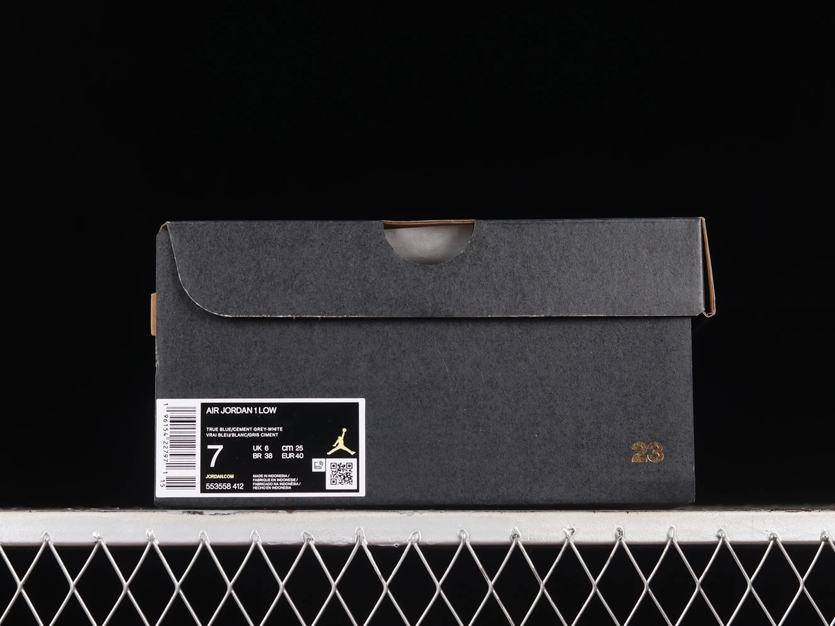 All categories Air Jordan Jordan series basketball shoes Air Jordan 1 Low G version pure original Air Jordan 1 Low "French Blue" AJ1 Joe 1 white blue cultural low-top casual sneakers 553558-412